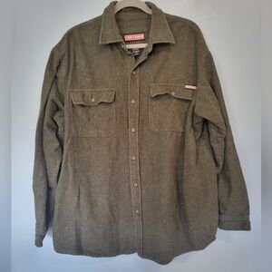 Craftsman Men's Cotton Workwear Shacket XL in Green